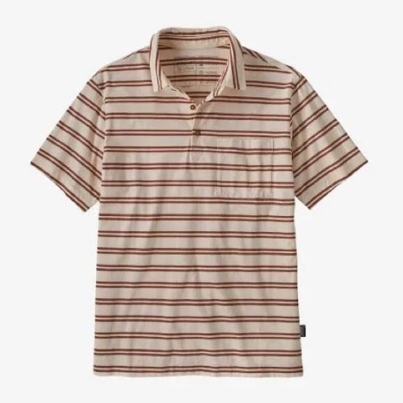 PATAGONIA Men's Cotton in Conversion Lightweight Polo - Picture 1 of 2
